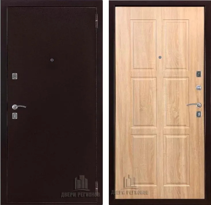 Дверь ТРИУМФ ФЛ CLASSIC  ДУБ СОНОМА СВЕТЛЫЙ DIS006948