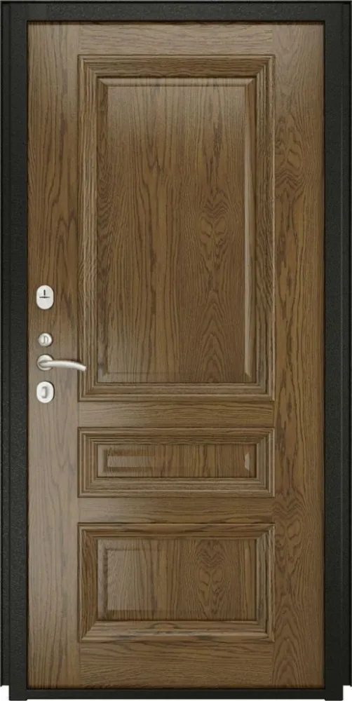 Товар Дверь ДвериПРО Модель L-46 Фараон-2 (16мм, светлый мореный дуб) DPRO196034