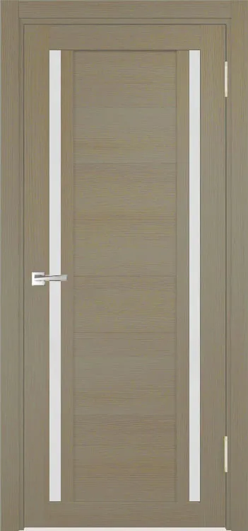 Межкомнатная дверь Легенда Z-3 Тон Неаполь Остекление Сатинат белое